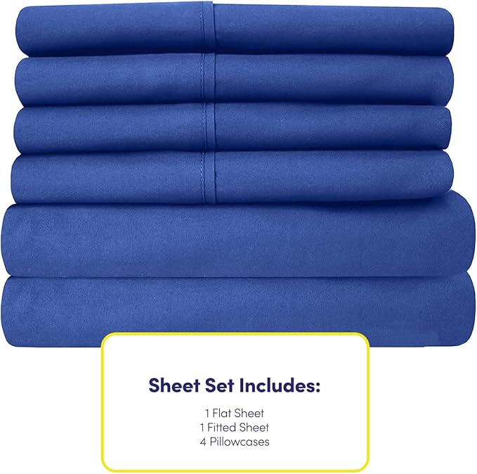 Sweet Home Collection 6 Piece 1500 Supreme Collection Brushed Microfiber Deep - Image 4