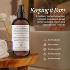 BARE BOTANICS 8 oz Moisturizing Lavender Tea Tree Body Oil - Image 5