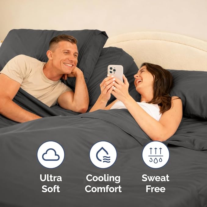 Flex Top Split Head King 4 Piece Sheet Set - Image 5