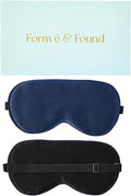 Formé & Found Silk Sleep Mask for Men & Women, 100% 6A Mulberry Silk, 16 Momme by HappyWinterHolidays