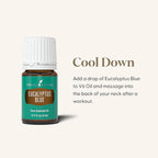 Young Living Eucalyptus Blue Essential Oil | 5 ml | Premium, Invigorating - Image 3
