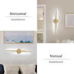 EDISLIVE Dimmable Modern LED Vanity Light Fixtures Bathroom Vanity Wall Lighting - Image 2