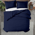 Kotton Culture 3 Pc 120"x120" Duvet Cover Set Super King Plus/Super Oversize by KottonCulture