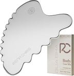 Rena Chris Body Gua Sha Tools, Stainless Steel Guasha Tool, Manual Massage by RenaChris