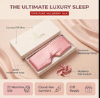 Mulberry Silk Sleep Mask for Women, 100% Blackout Eye Mask for Sleeping - Image 5