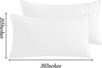 NTBAY King Pillow Cases Set of 2, 2 Pack Brushed Microfiber 20x36 Pillow Cases - Image 6