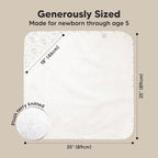 KeaBabies Hooded Baby Towel for Newborn - Image 4