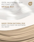 THXSILK Set of 2 100% Mulberry Silk Pillowcase - Image 2