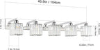 Aipsun Bathroom Light Fixtures Modern Vanity Light - Image 6