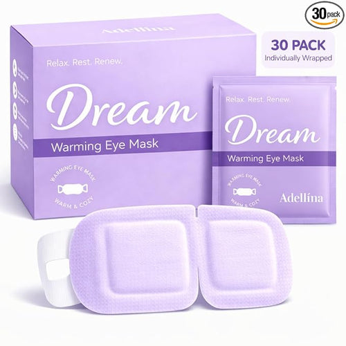 Adellina Steam Eye Mask – Disposable Self Heating Eye Mask by TheAdellina