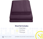 Twin Sheets - Breathable Luxury Sheets - 1800 Supreme Collection Extra Soft - Image 4