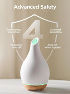 InnoGear Essential Oil Diffuser, 150ml Ceramic Diffuser Handcrafted Stone - Image 4