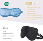 ZIMASILK Adjustable 100% 22 Momme Mulberry Silk Sleep Mask - Image 7