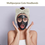 Ondder 8 Pcs Coffee Skincare Headbands Microfiber Hairband - Image 4
