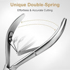 Cuticle Trimmer with Cuticle Pusher - Image 3