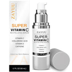 Super Vitamin C Face Serum for Mature Skin: Hydrating Brightening Formula by CAESARTELELLC