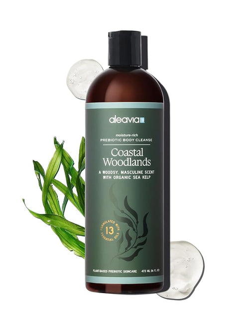 Aleavia Coastal Woodlands Mens Body Cleanse – Organic & All-Natural Prebiotic by Aleavia