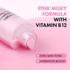 TOSOWOONG Pink PDRN Niacinamide Milky Toner, Niacinamide 5% Dark Spot Care - Image 3