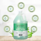 Ginger Lily Farms Club & Fitness Nourishing Body Wash, 100% Vegan & Cruelty-Free - Image 5