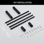 Towel Racks for Bathroom, NEWRAIN 30 inch Double Bath Towel Bar Wall Mounted - Image 7