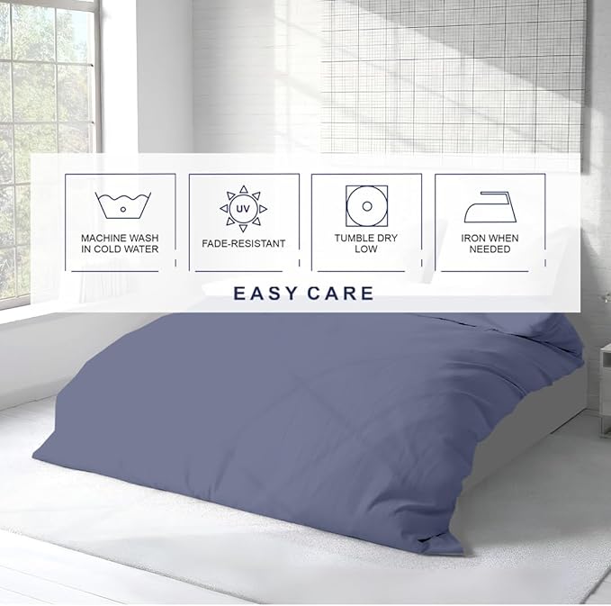 Kotton Culture 1 Pc Twin XL/Twin Duvet Cover Only-100% Egyptian Cotton 600 - Image 6