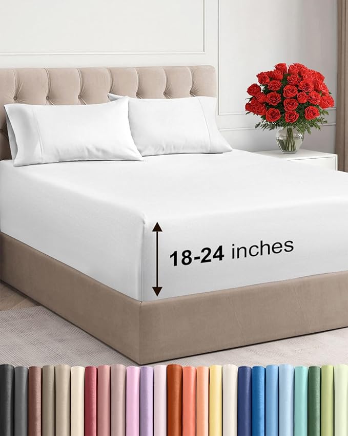 Extra Deep King Sheet Set by CGKUnlimited