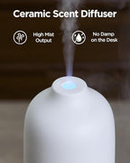 InnoGear 150ml Ceramic Essential Oil Diffuser, Handcrafted Stone Aromatherapy - Image 4