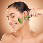 Bibabala 4-PCS Face Roller and Gua Sha Set, Skin Care Roller, Jade Roller Set - Image 8
