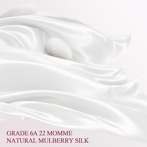 100% Silk Pillow Cases 2 Pack King Size Mulberry Silk Pillowcase Set of 2 - Image 2