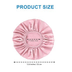 Shower Cap for Women, Double Layer Waterproof Bath Cap, Reusable Hair Protector - Image 4
