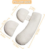 Pregnancy Pillow for Pregnant Women, Soft Maternity Pillow - Image 7