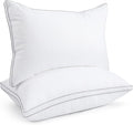viewstar Bed Pillows Set of 2, Hotel Quality Cooling Down Alternative Gusseted by Viewstar