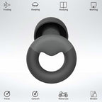 JUSTRVN Ear Plugs for Sleeping, 2 Pairs of Reusable Earplugs for Noise - Image 2