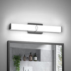 Modern Bathroom Light Fixtures, 24inch Dimmable LED Bathroom Vanity Lights Over by Unknown