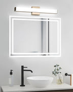 LED Bathroom Vanity Light Fixtures 24in Brushed Nickel, Dimmable18W 4000K - Image 5