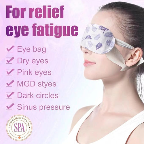 18 Packs Steam Eye Mask for Dry Eyes Self Heating Masks Cornea Care Rest - Image 2