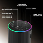 Waterless Essential Oil Diffuser, 7 Colors LED Light, Battery Powered Mini - Image 6