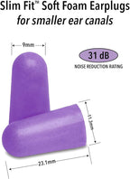 Mack's Slim Fit Soft Foam Earplugs, 50 Pair - Image 2