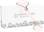 C CRYSTAL LEMON Rose Quartz Facial Roller by CrystalLemon