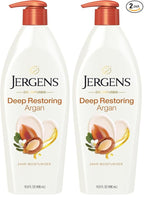 Jergens Deep Restoring Argan Oil Moisturizer, Soothing Body and Hand-Lotion by Jergens