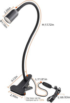 LED Reading Light for Bed Headboard – Dimmable Clip-On Book Light - Image 4