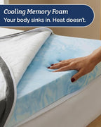 Memory Foam Mattress Topper - Image 3