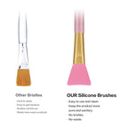 Cuttte 4pcs Silicone Face Mask Applicators, Flexible Facial Mud Masks Applicator - Image 3