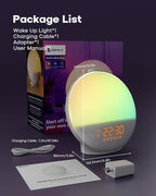 Sunrise Alarm Clock for Heavy Sleepers, Wake Up Light - Image 6