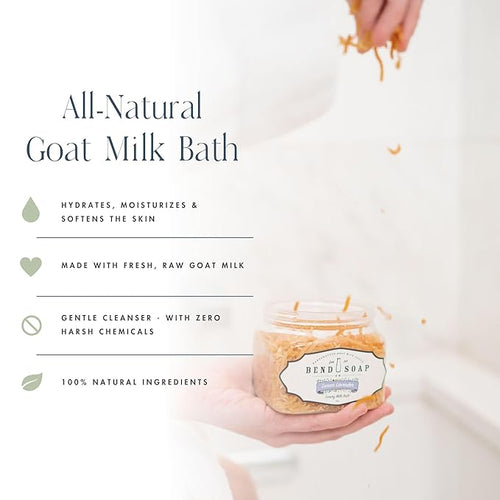 Almond Delight Milk Bath for Soft, Hydrated Skin – All-Natural Goat Milk - Image 2