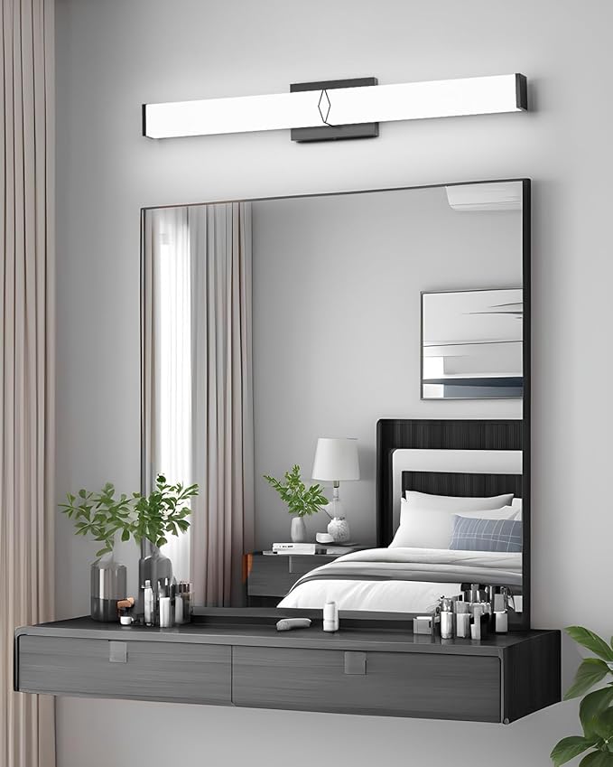 Bathroom Vanity Light, 32inch 5CCT Modern Dimmable Bathroom Light Fixtures Over - Image 8