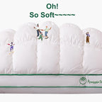 YOUR MOON Fluffy Support Bed Pillow Queen Size, Super Soft Premium - Image 2