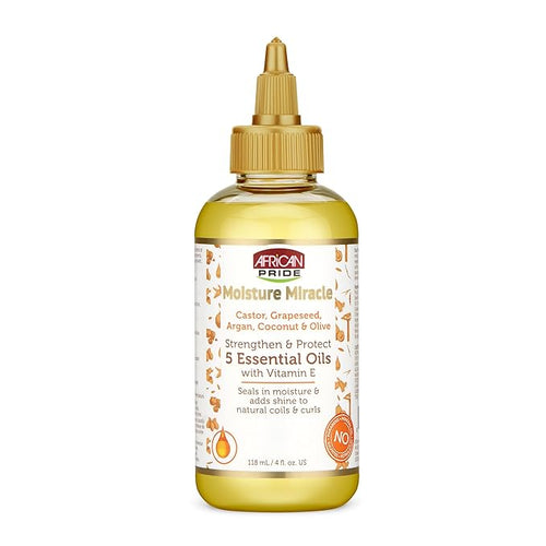 African Pride Moisture Miracle 5 Essential Hair Oils by AfricanPride