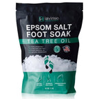 Tea Tree Oil Foot Soak with Epsom Salt by Lavinso