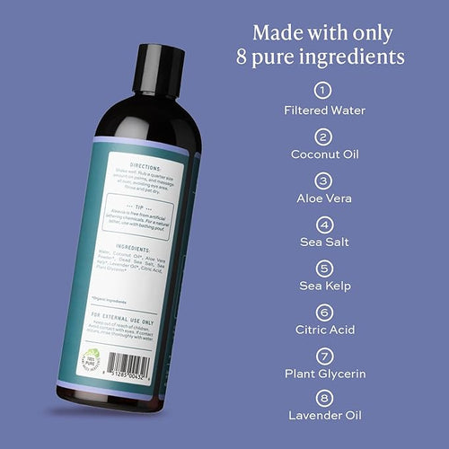 Aleavia Lavender Body Cleanse – Organic & All-Natural Prebiotic Body Wash - Image 2